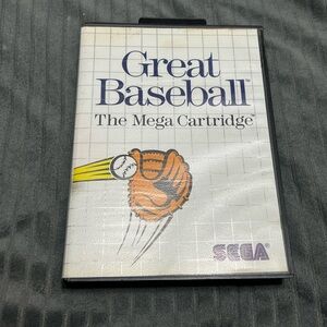 Great Baseball Authentic, Tested - Sega Master System